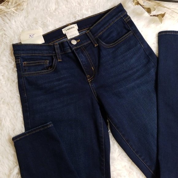 LAST ONE L'agence Brigitte Mid Rise Skinny - Picture 2 of 4